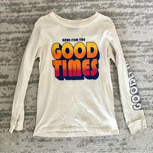 KIDS: tiny whales long-sleeve tshirt